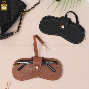 Draagbare Lederen Brilhouder Met Bureau Organizer Voor Buiten Glazen Zakelijk En Relatiegeschenk - Product Image 2