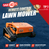 La tondeuse robot de jardin tout-terrain 550 certifiée CE et EPA est capable de tondre rapidement et de manière industrielle de grandes surfaces.
