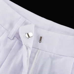 <span class=keywords><strong>Pantaloni</strong></span> corti 2025 Casual alla moda da <span class=keywords><strong>donna</strong></span> in cotone bianco pantaloncini da <span class=keywords><strong>Bermuda</strong></span> estivi Para Mujer - Product Image 5