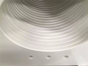 Bianco puro solido foglio di superficie curva 12 millimetri acrilico Controsoffitti lastra - Product Image 4