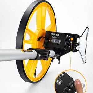 Độ chính xác cao hiển thị kỹ thuật số bằng tay đẩy Khoảng cách đo bánh xe con lăn thước đo thời gian nhỏ giám sát thiết bị theo dõi - Product Image 1