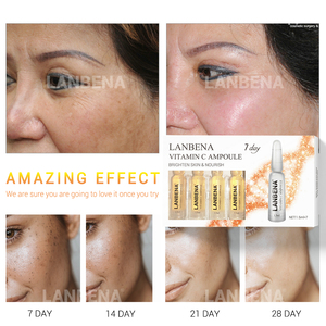 LANBENA vitamin c whitening serum ampoules free shipping - Product Image 5