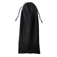 Bolsa de Poliéster Negra con Cordón, Impresión de Logotipo Personalizada, Tamaño Personalizado, Portátil para Uso Diario y al Aire Libre