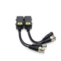 8MP Video Power 2 en 1 Video Balun BNC a RJ45 Pasivo para accesorios de vigilancia CCTV