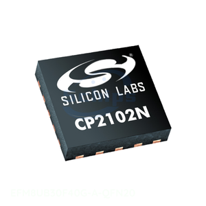 Componente Electrónico EFM8UB30F40G-A-QFN20, 20 WFQFN con Contacto Expuesto, Compra en Línea, Componentes Electrónicos, BOM, IC en Stock - Product Image 1