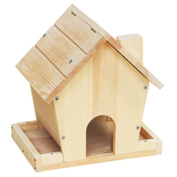 Kit de nichoir pour oiseaux DIY, grand nichoir en bois non fini avec supports, jouets DIY, nichoir en bois