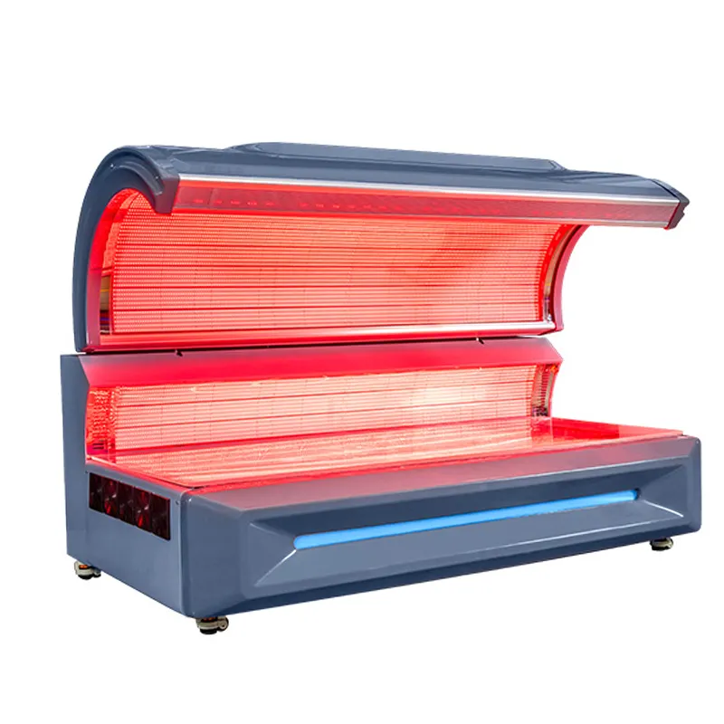 2024 Professional Custom 5 Wavelengths 660nm 850nm 940nm Full Body Red Led Near Infrared Red Light Therapy Bed For Pain Relief