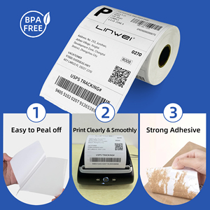 Étiquettes d'expédition extra-larges <span class=keywords><strong>Dymo</strong></span> 104 mm X 159 mm LW pour l'imprimante d'étiquettes LabelWriter 4 XL, <span class=keywords><strong>rouleau</strong></span> de 220 - Product Image 4