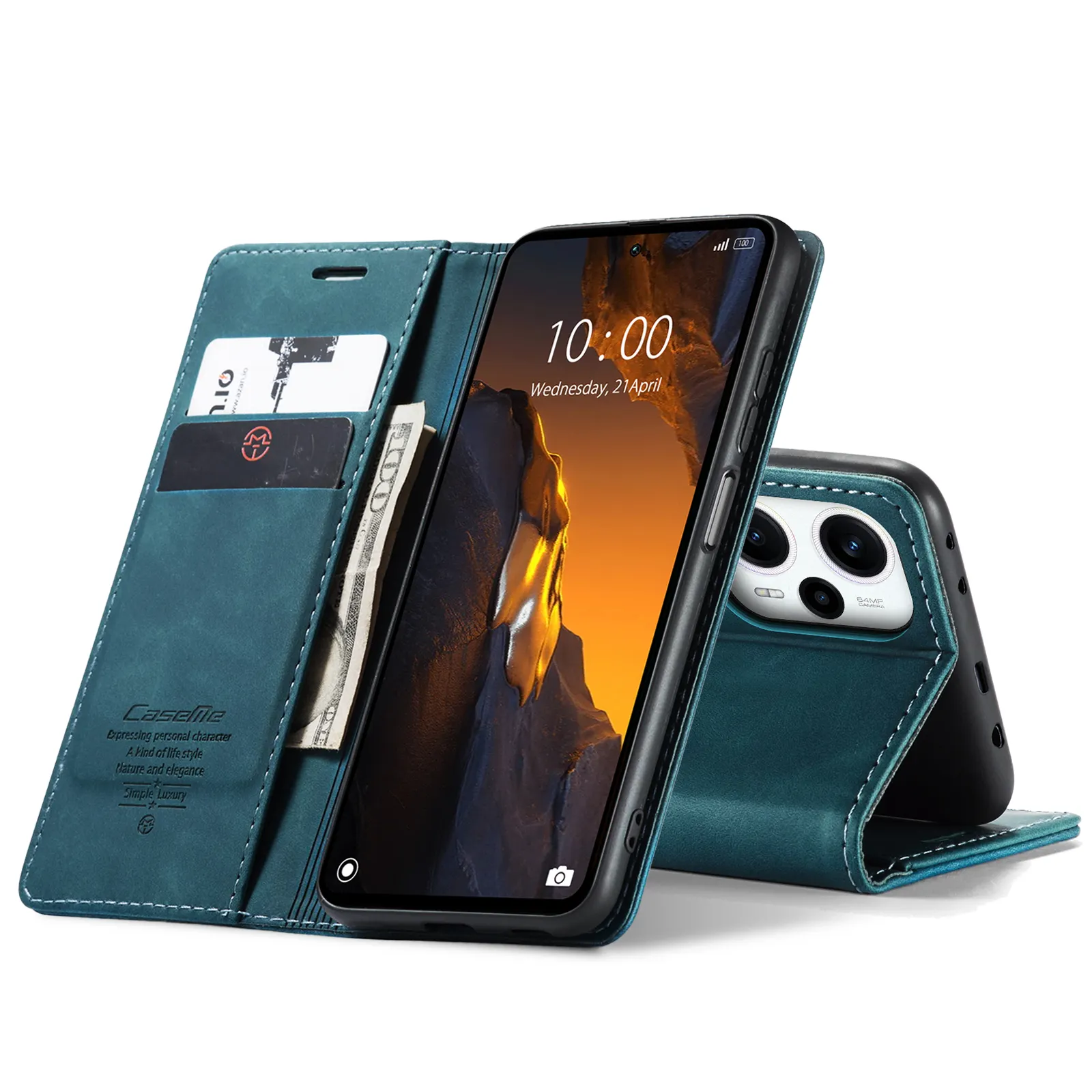 Custodia strutturata e ragionevole CaseMe 2023 ultimo design custodia per telefono caseme per Xiaomi POCO F5 5G per Redmi Note12 Turbo 5G