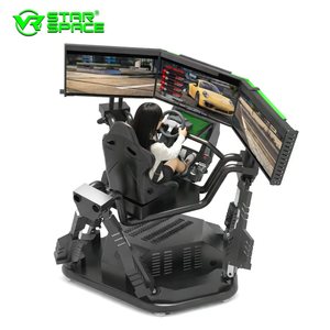Simulador de Carreras F1 VR, Máquina de Juego de Carreras de Autos <span class=keywords><strong>Virtuales</strong></span> Realistas, Simulador de Movimiento 6dof, Simulador de Conducción <span class=keywords><strong>PS5</strong></span>, Simulador de Conducción de Autos con 3 Pantallas - Product Image 5