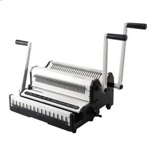 WW2500A Multi-functional Binding Machine 25 Sheets Wire 3:1 And 2:1 For Calendars Books notebook bindig machine