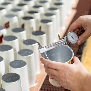 كوب ألومنيوم سحري قابل لإعادة الاستخدام يتغير لونه، بتصميم كلاسيكي مقبول من الألومنيوم المعدني، كوب حفلات بشعار مخصص - Product Image 3