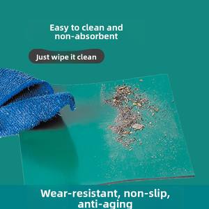 <span class=keywords><strong>ESD</strong></span> مكافحة ساكنة أخضر طاولة عمل مطاطية ثابتة حصيرة رف السلامة الكهربائية معدات دعم غرف الأبحاث وسادة مطاطية الكلمة - Product Image 4