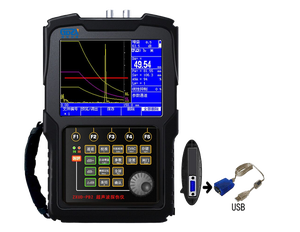 ZXUD-PB2 Draagbare Digitale Ultrasone Foutdetector Met 5.0 "Tft Display & 100Hz Prf Voor Las/Pijpleiding Inspectie - Product Image 3