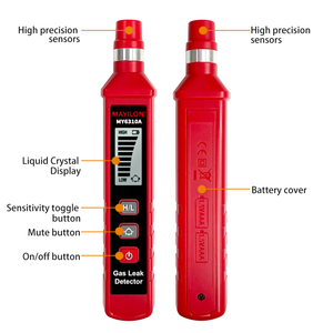 <span class=keywords><strong>Detector</strong></span> de Gás MYYILON MY6310A 0-1000PPM Alarme Sonoro e Visual <span class=keywords><strong>Detector</strong></span> de Gás Combustível Natural Metano Mini - Product Image 4