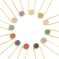 Collier Minimaliste de Haute Qualité Emanco, Style INS, en Acier Inoxydable, avec Pierre de Naissance du 12ème Anniversaire en Zircon, pour Femmes