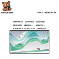 Layar LCD AIO 24 Inci 1920*1080 LVDS 30pin Pengganti G240HW01 V.0 G240HVT01.2 M240HW02.1 M240HW01.0 M240HTN01.2 M240HTN01.1