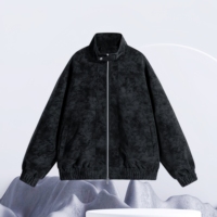 Veste en PU coupe-vent rétro pour homme, streetwear décontracté personnalisé, tendance hiver, col montant, imperméable, veste de moto