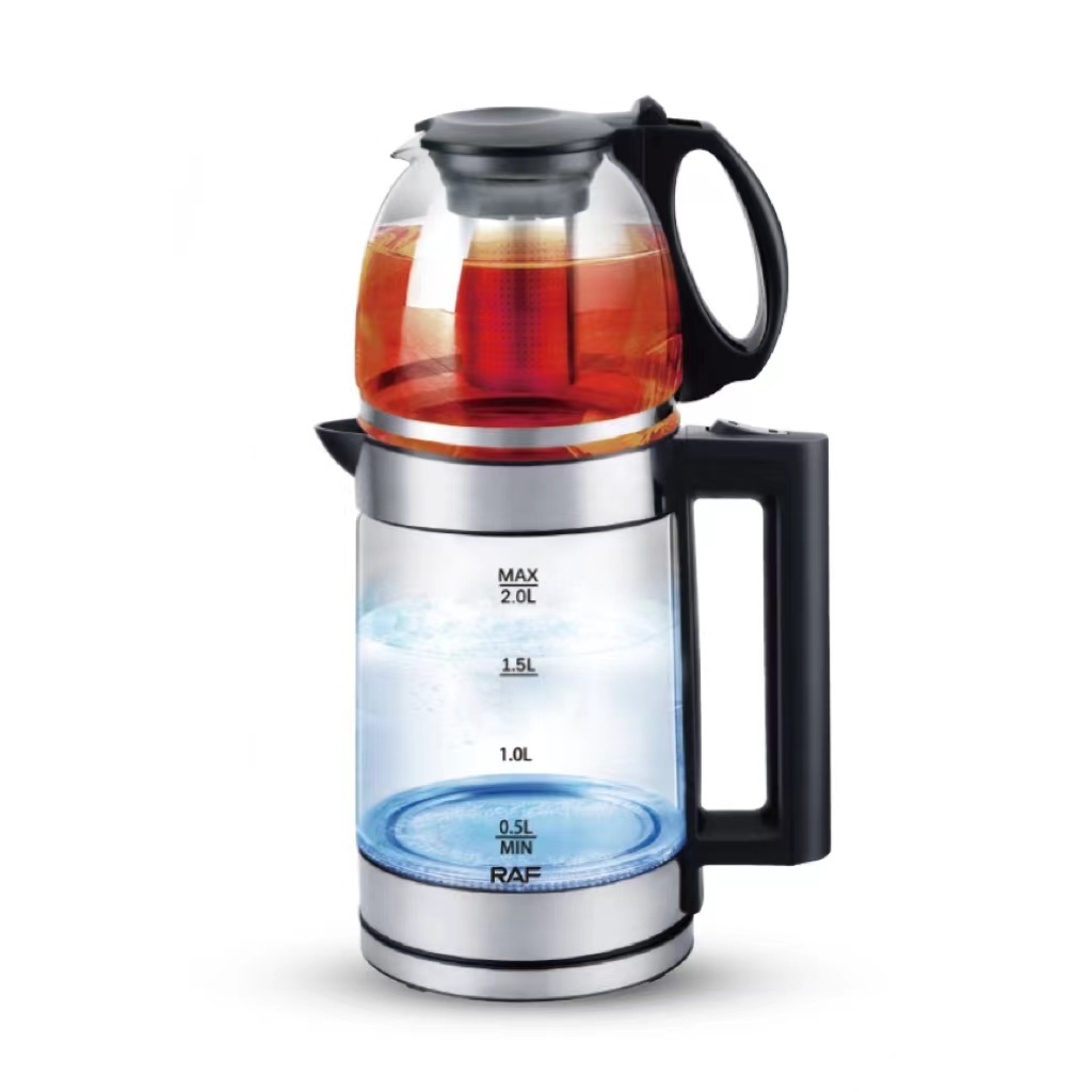 Teiera In Vetro Con Infusore Healvian - 250ml, Per T&egrave; E Infusi