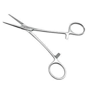 Pinzas Hemostáticas Jz J31120 Curvas y Rectas para Cirugía Veterinaria Canina, Instrumento Quirúrgico Reutilizable - Product Image 2