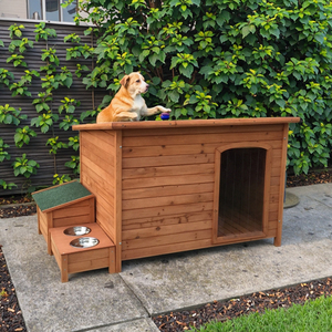 SDD0603 Caseta de Lujo Moderna para Perros, Diseño Exclusivo, de Madera con Estampado Animal, Elegante y Económica, Mueble para el Hogar - Product Image 1