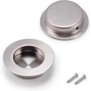 WEKIS Invisible Recessed Sliding <b>Door</b> <b>Handle</b> Flush Pulls Concealed Wardrobe Cupboard Kitchen Drawer <b>Handles</b> Cabinet Hardware - Product Image 4