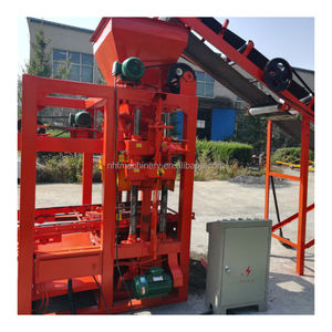 小型ブロック製造機生産ライン QT4-26 高品質金型製造 中空ブロック製造機 - Product Image 1