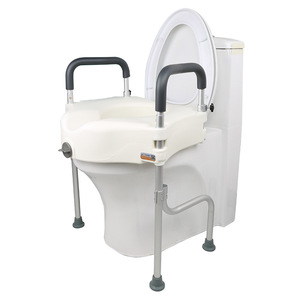 Silla de baño portátil de asistencia antideslizante para baño ajustable en altura, silla de ducha para ancianos - Product Image 2