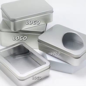 Wholesale Custom Printed Recyclable Metal <b>Tin</b> Box with Embossing Food Grade Gift Packaging for <b>Chocolate</b> Candy USB Toy & Logo - Product Image 3