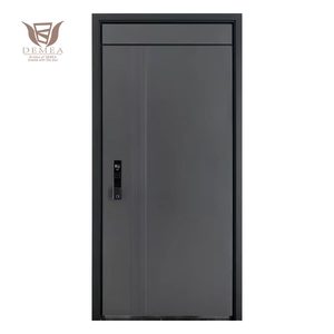 DEMEA <span class=keywords><strong>porte</strong></span> d'entrée en aluminium à rupture thermique moderne <span class=keywords><strong>porte</strong></span> principale extérieure étanche personnalisée pour Villa bureau appartement extérieur - Product Image 4