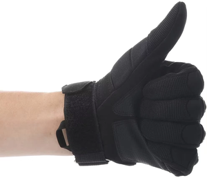 Doublesafe, venta al por mayor, caqui, entrenamiento al aire libre, dedo completo, nudillos duros, guantes protectores de seguridad, guantes tácticos de nailon y poliéster - Product Image 5