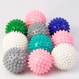 Bola sensorial de puercoespín Multicolor, bolas de masaje puntiagudas, accesorios de Yoga Pilates para fascitis Plantar, dolor de espalda y hombro - Product Image 1