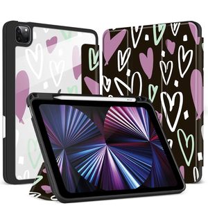 NOUVEAU Vente à chaud OEM Floral Tri-fold Holder Leather Tablet Case For <span class=keywords><strong>iPad</strong></span> Mini With Pencil Shockproof Tablet Cover For <span class=keywords><strong>iPad</strong></span> 11 <span class=keywords><strong>Pro</strong></span> - Product Image 5