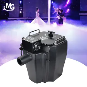 Mglight mesin asap Nimbus DMX 3500w, mesin kabut rendah awan es kering untuk acara pesta pernikahan