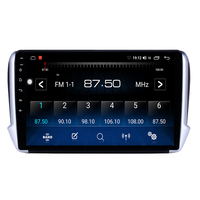 Android 13 autoradio auto fm BT commande au volant Mic Car Stereo pour Peugeot 2008 2014-2016