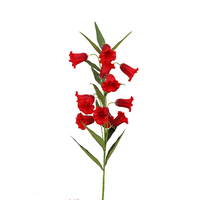 Décoration douce en soie artificielle de style forêt, longue branche, carillon éolien, art floral pour mariage et utilisation en extérieur