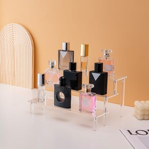 Giá để đồ trưng bày bằng acrylic trong suốt, gấp gọn hiện đại, dùng cho đồ ăn nhẹ, nước hoa, bánh cupcake, bền chắc - Product Image 3