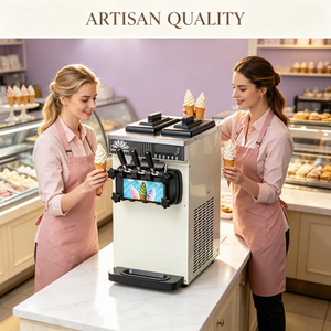 <span class=keywords><strong>Machine</strong></span> à crème glacée automatique portable <span class=keywords><strong>Cuisinart</strong></span> à faible bruit pour la production de desserts faits maison en famille - Product Image 1