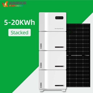 Système de stockage d'énergie professionnel empilable pour immeuble de bureaux, unité de support photovoltaïque connectée au réseau - Product Image 1