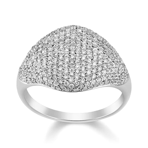 Nuovo Design Gioielli di Lusso in Argento 925, Anello con Moissanite GRA VVS Iced Out Pavé per Uomo e Donna - Product Image 1