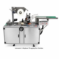 Machine automatique d'emballage/suremballage en cellophane pour parfum cigrattes de thé au chocolat et autres boîtes