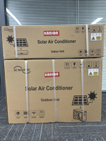AC Tenaga Surya 3 in 1 R32 12000Btu PV Direct DC/AC Hybrid Solar AC Inverter 220V 50Hz Tropis