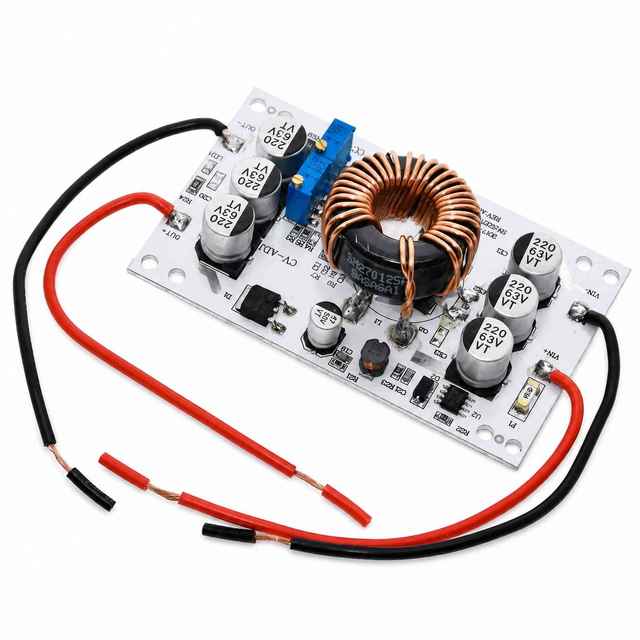600W LED Driver Power Supply Module Aluminum Plate DC-DC Boost Converter for Arduino Board Mount Category DC-DC Converters