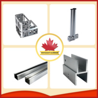 Fraiseuse CNC en aluminium, perçage et fraisage CNC 1 pour aluminium, pièces d'usinage CNC en aluminium, kit d'estampage métallique