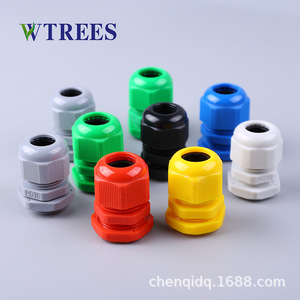 M Type Nylon <b>Cable</b> Gland 8MM-63MM IP65 Waterproof Metric Thread <b>External</b> Thread Low Voltage Plastic Connector - Product Image 3