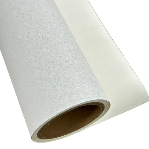 Papel tapiz texturizado de PVC de paja, rollos de papel tapiz imprimible de vinilo, adecuado para impresión eco-solvente, cajas de cartón impermeables, 1 rollo