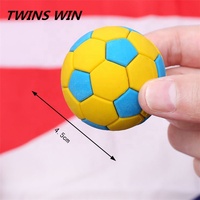 Gommes en forme de ballon de football 3D innovantes et amusantes, vente en gros, produit de papeterie de haute qualité pour enfants et étudiants, idéal comme récompense scolaire
