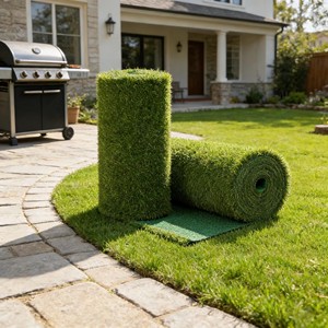 Césped Artificial Portátil en Rollo <span class=keywords><strong>de</strong></span> Nuevo Diseño, Resistente al Agua y a la Intemperie, para Campos Deportivos Temporales - Product Image 3