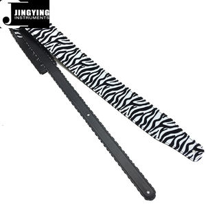 2025 Jingying Musique <span class=keywords><strong>Guitare</strong></span> Accessoires, Usine En Gros Zèbre Rayures En Cuir <span class=keywords><strong>Guitare</strong></span> Sangles pour <span class=keywords><strong>Guitare</strong></span> Acoustique et Électrique - Product Image 5
