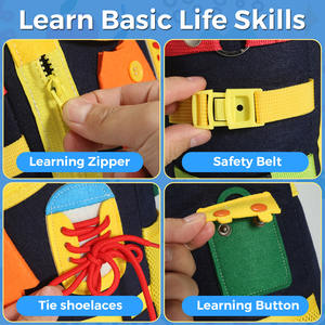 2025 развивающий игрушечный рюкзак, новый дизайн, сумка для мальчиков и девочек, подарочные сенсорные сумки - Product Image 3